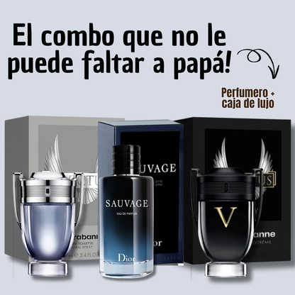 EL COMBO QUE PAPÁ NECESITA| CAJA DE LUJO Y PERFUMERO