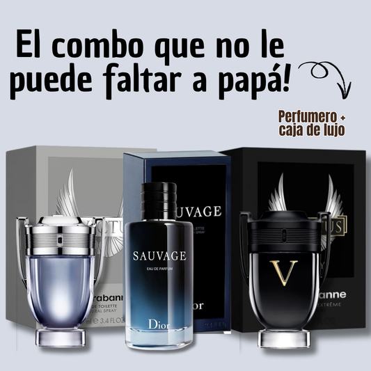 EL COMBO QUE PAPÁ NECESITA| CAJA DE LUJO Y PERFUMERO