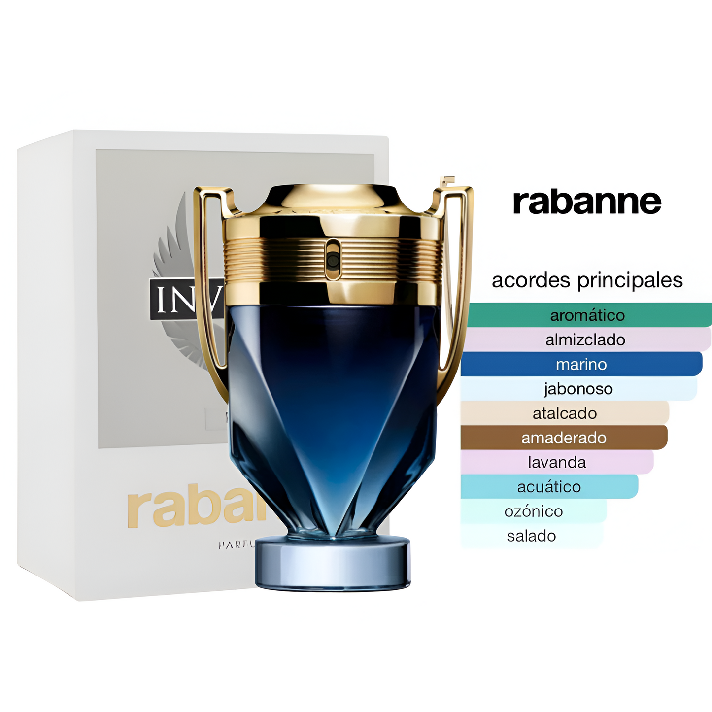 HOMBRE PODEROSO| INVICTUS PARFUM + OBSEQUIO