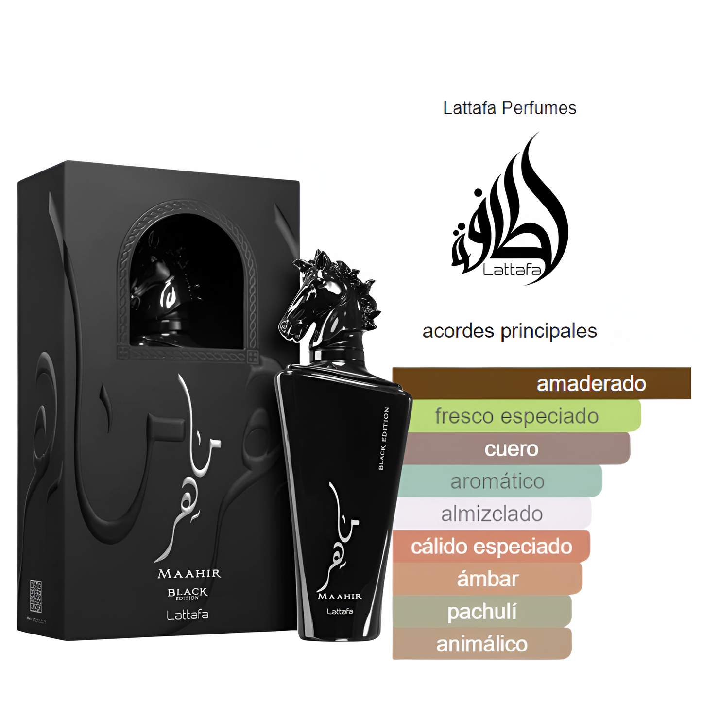 LA JOYA OCULTA MAAHIR BLACK EDITION LATTAFA+PERFUMERO